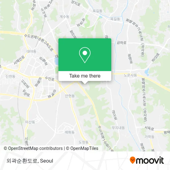 외곽순환도로 map