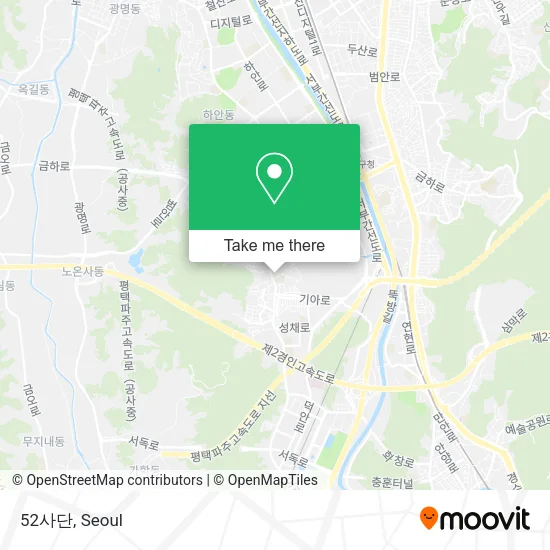 52사단 map