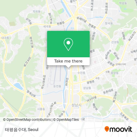 태평음수대 map