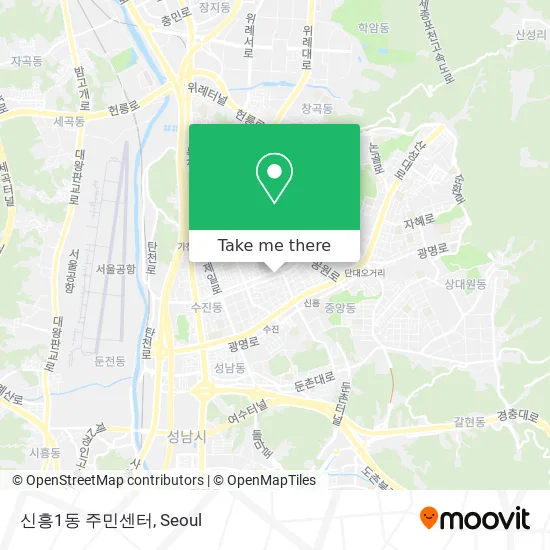 신흥1동 주민센터 map