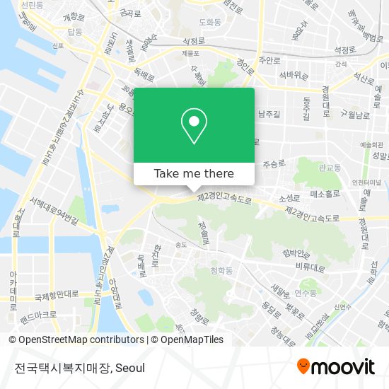 전국택시복지매장 map