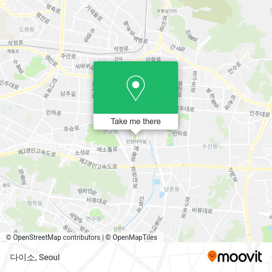 다이소 map