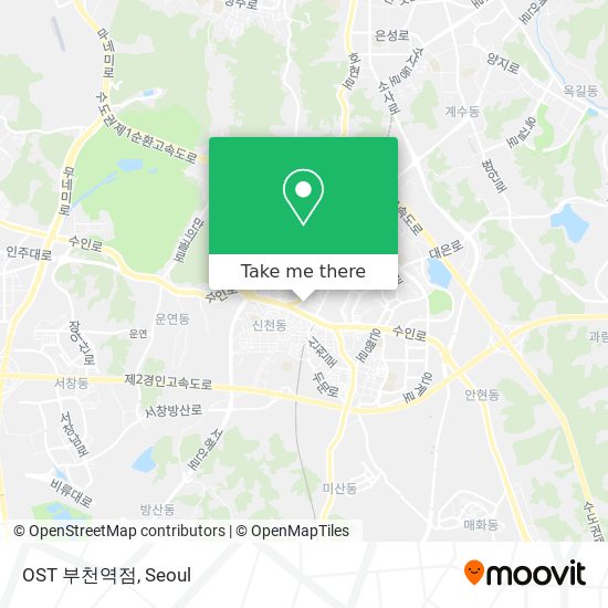 OST 부천역점 map