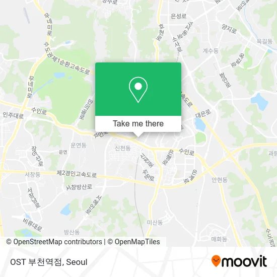 OST 부천역점 map