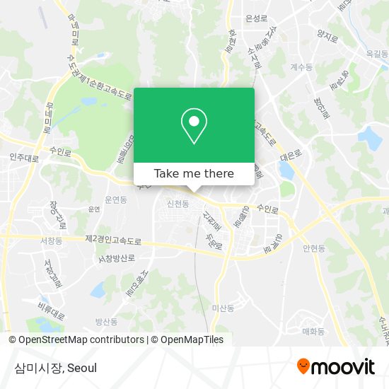 삼미시장 map