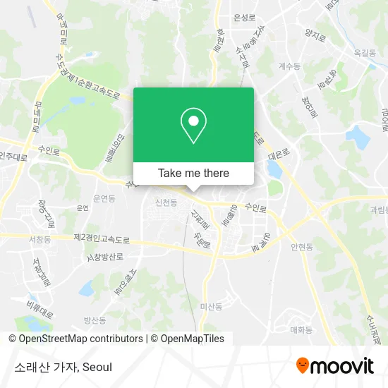 소래산 가자 map