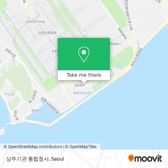 상주기관 통합청사 map