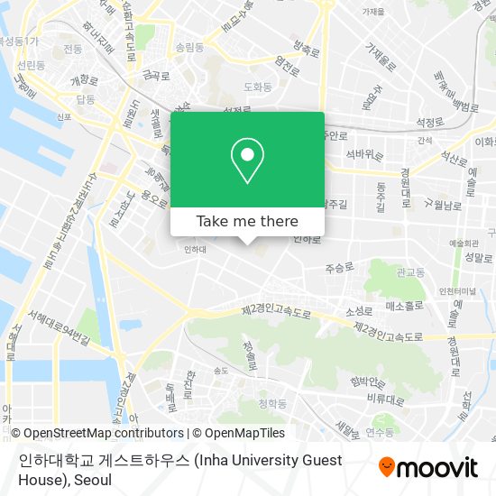 인하대학교 게스트하우스 (Inha University Guest House) map