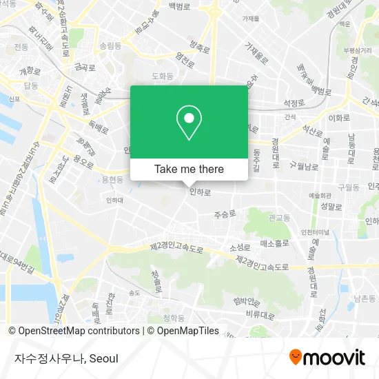 자수정사우나 map