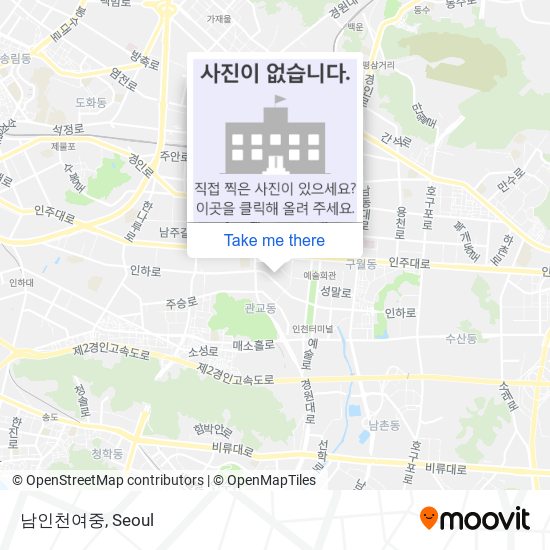 남인천여중 map