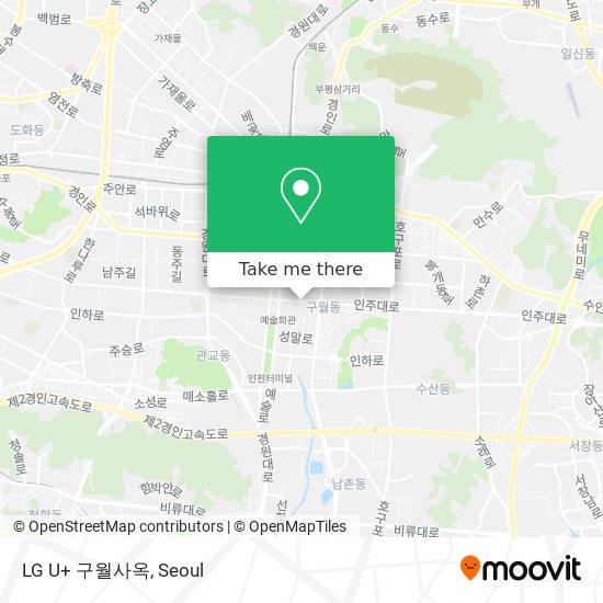 LG U+ 구월사옥 map