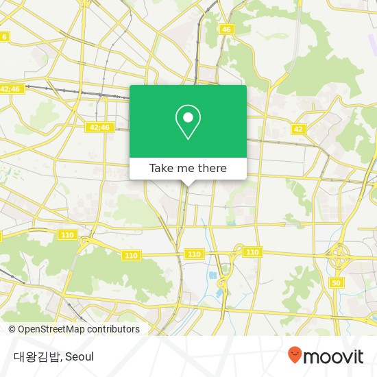 대왕김밥 map