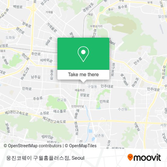 웅진코웨이 구월홈플러스점 map