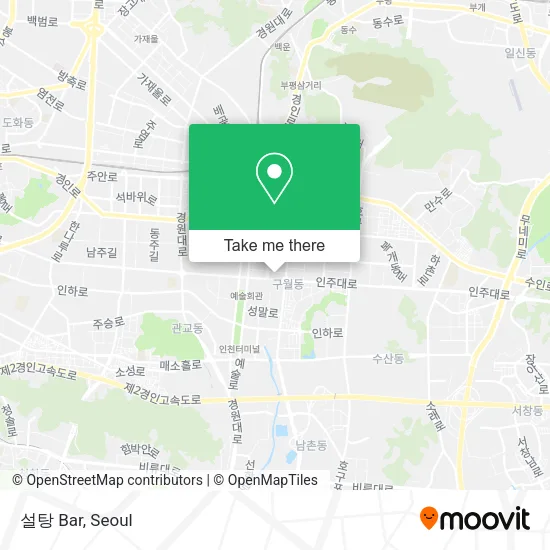 설탕 Bar map