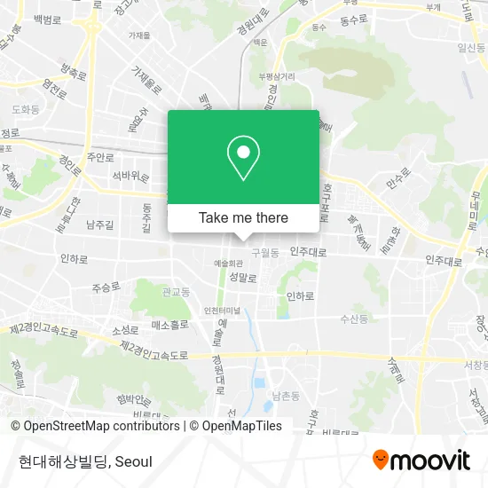 현대해상빌딩 map