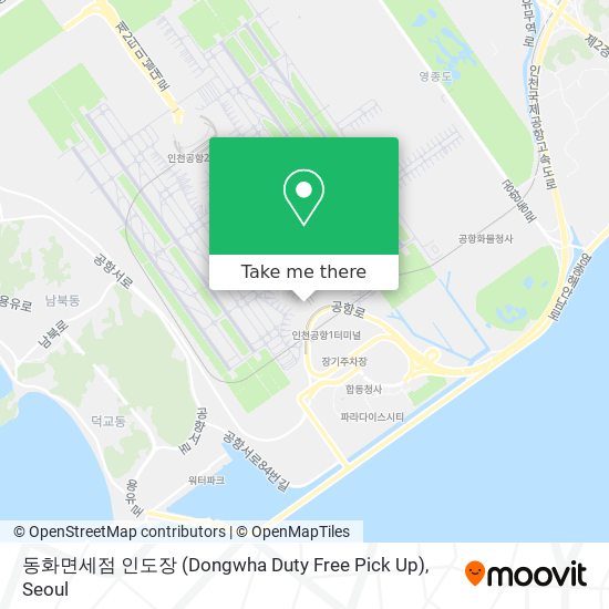 동화면세점 인도장 (Dongwha Duty Free Pick Up) map