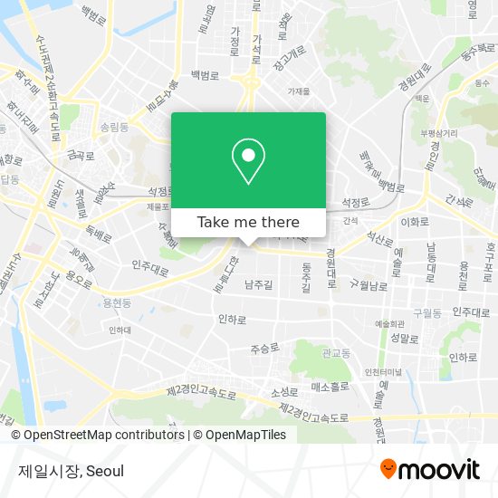 제일시장 map