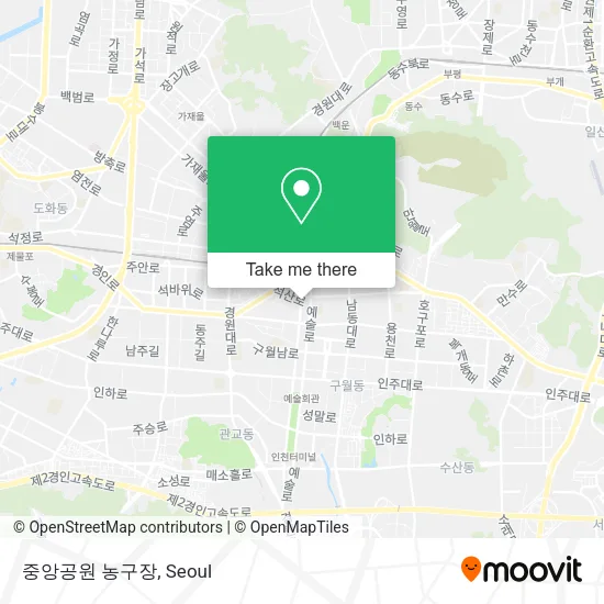 중앙공원 농구장 map
