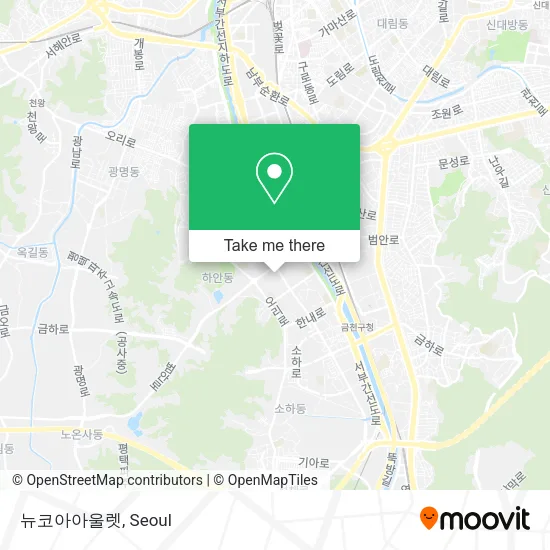 뉴코아아울렛 map