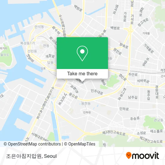 조은아침지압원 map