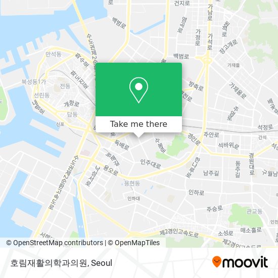 호림재활의학과의원 map