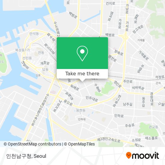 인천남구청 map