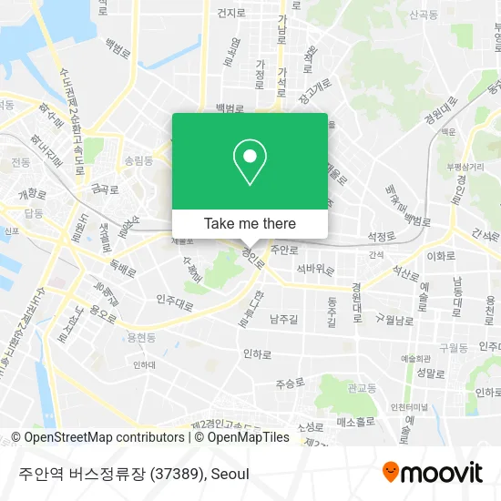 주안역 버스정류장 (37389) map