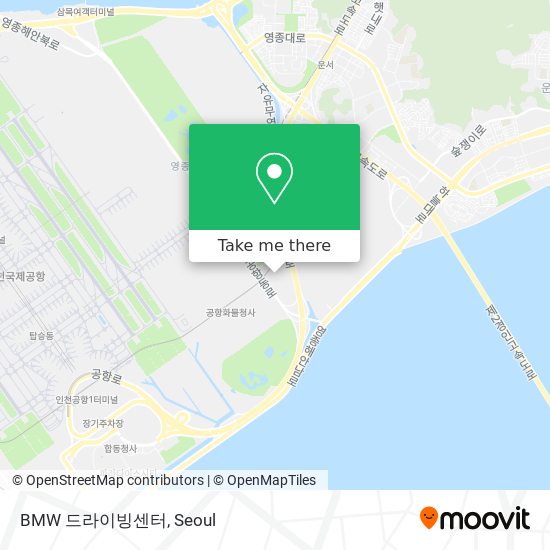 BMW 드라이빙센터 map