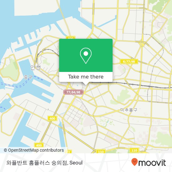와플반트 홈플러스 숭의점 map