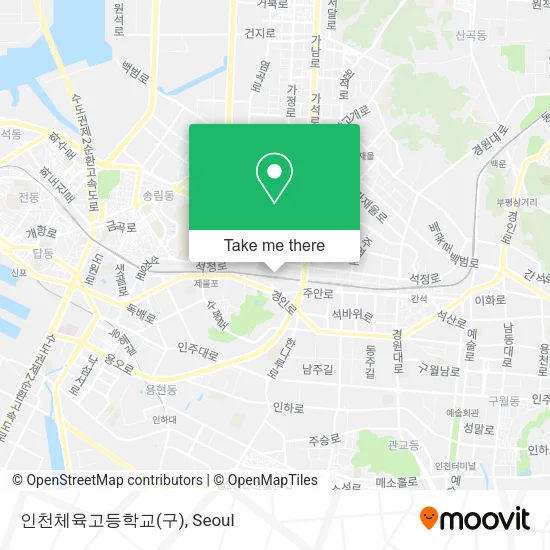인천체육고등학교(구) map