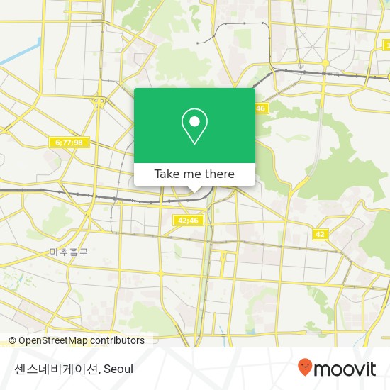 센스네비게이션 map