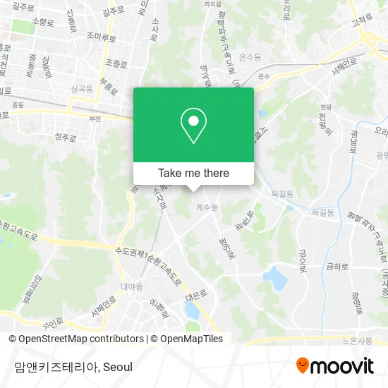 맘앤키즈테리아 map