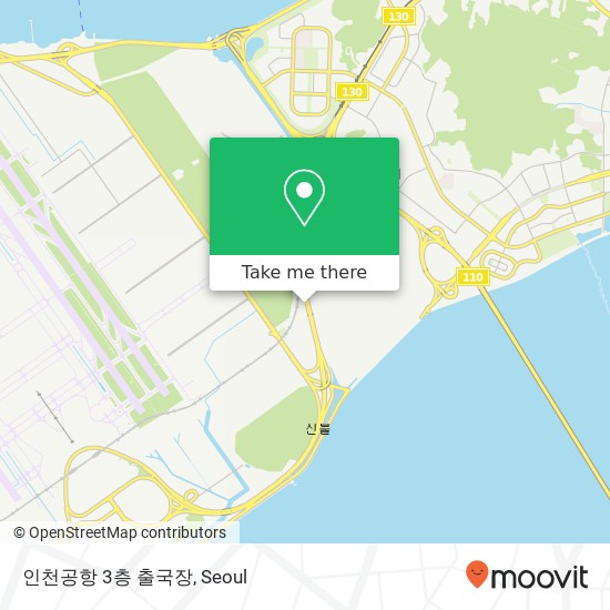 인천공항 3층 출국장 map