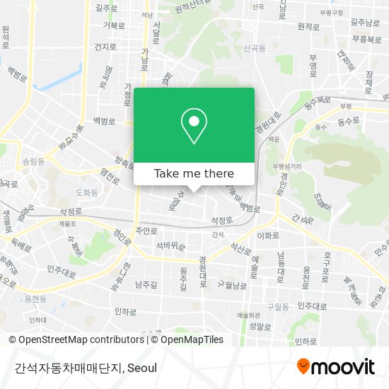 간석자동차매매단지 map