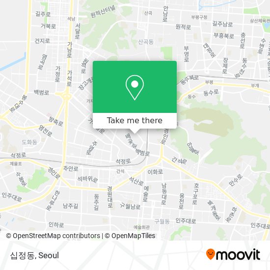 십정동 map