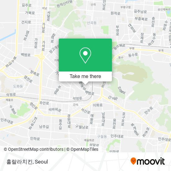 훌랄라치킨 map