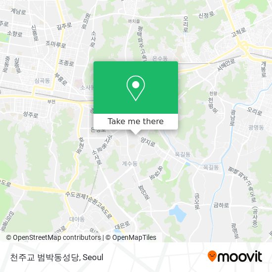 천주교 범박동성당 map