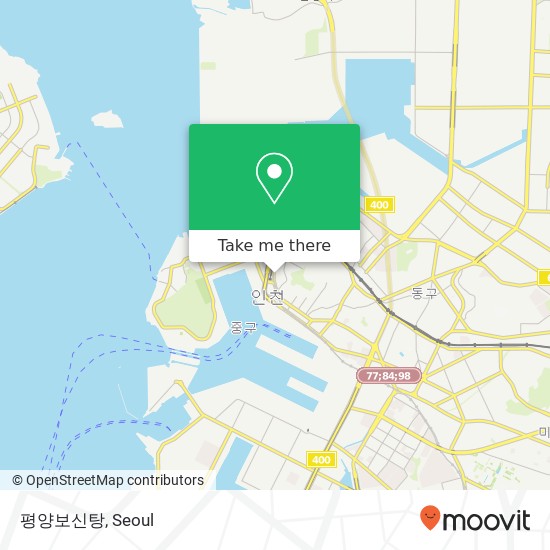 평양보신탕 map
