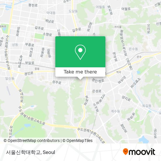 서울신학대학교 map