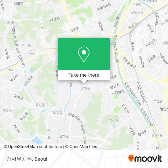 강서유치원 map