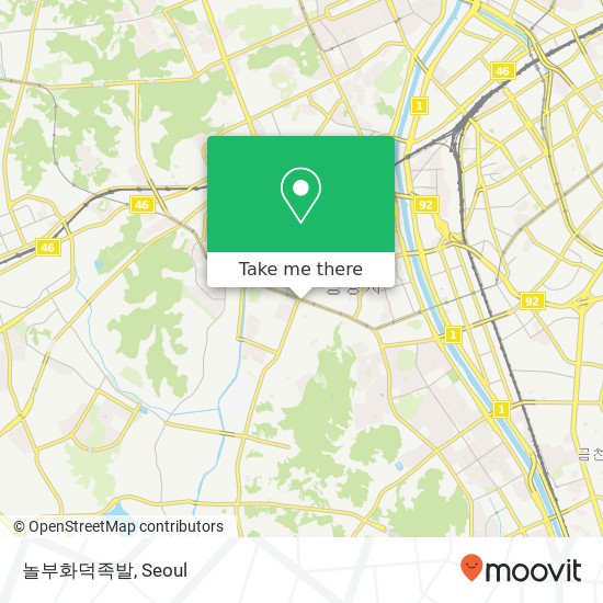 놀부화덕족발 map