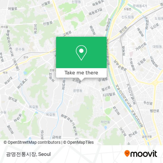 광명전통시장 map