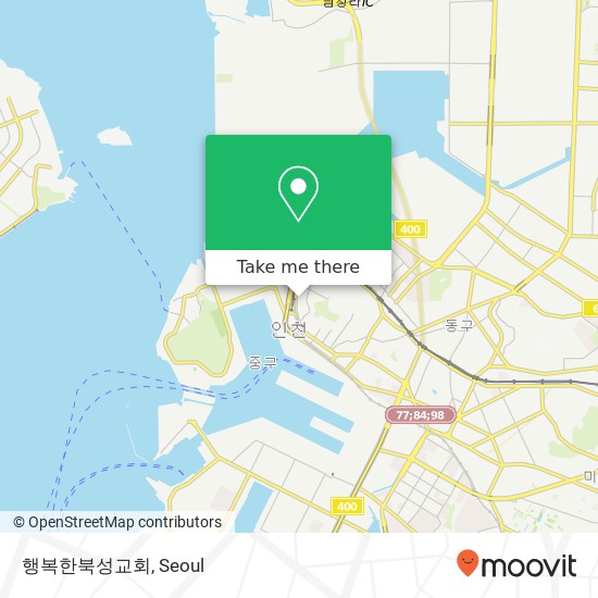 행복한북성교회 map