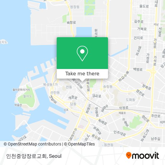 인천중앙장로교회 map