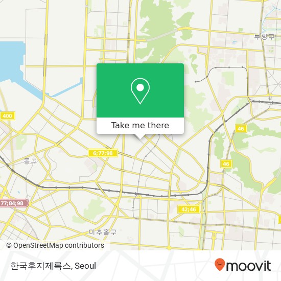 한국후지제록스 map