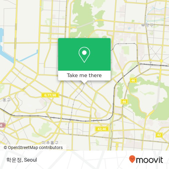 학운정 map