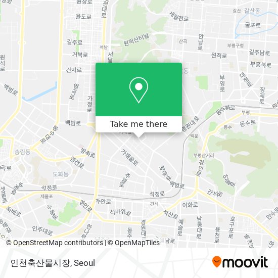 인천축산물시장 map