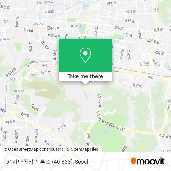 61사단종점 정류소 (40-833) map
