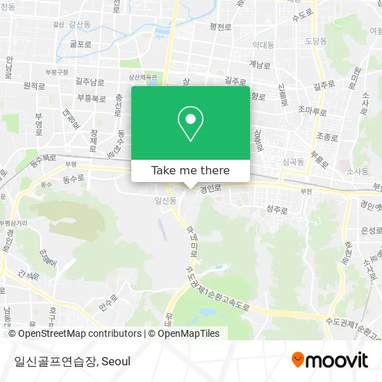 일신골프연습장 map