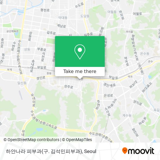 하얀나라 피부과(구. 김석민피부과) map